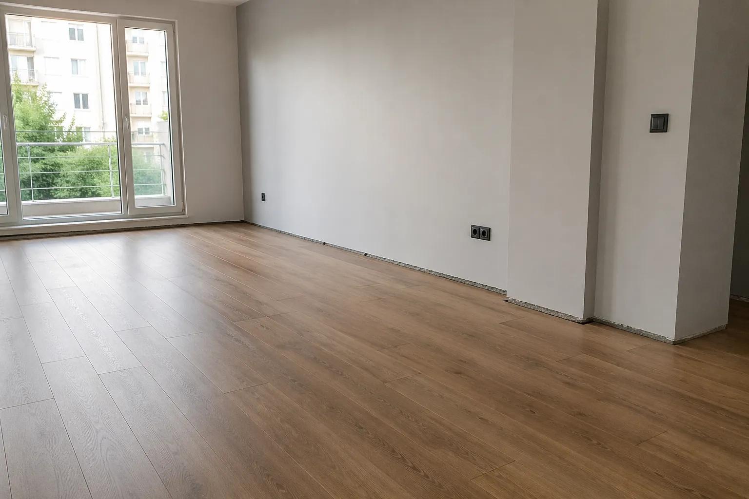 Süpürgeliksiz parke zemini