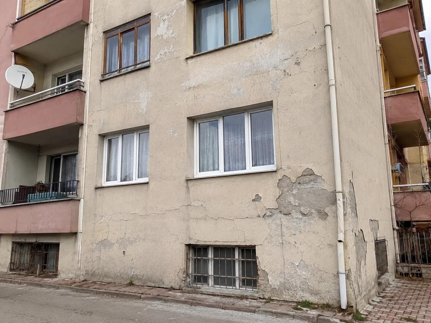 dış cephe yalıtımı öncesi dış cephe görünümü