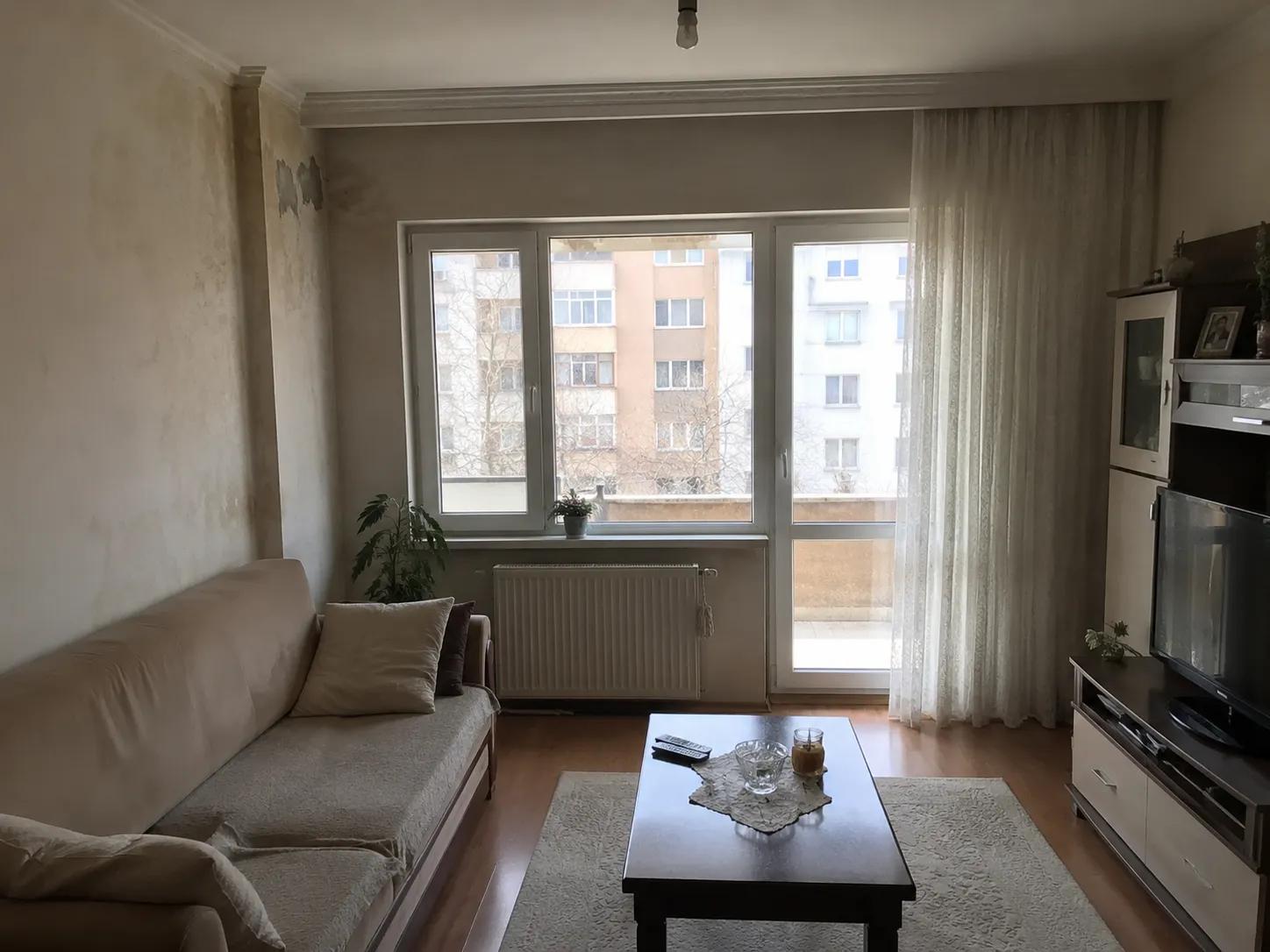 dış cephe yalıtımı öncesi daire görünümü