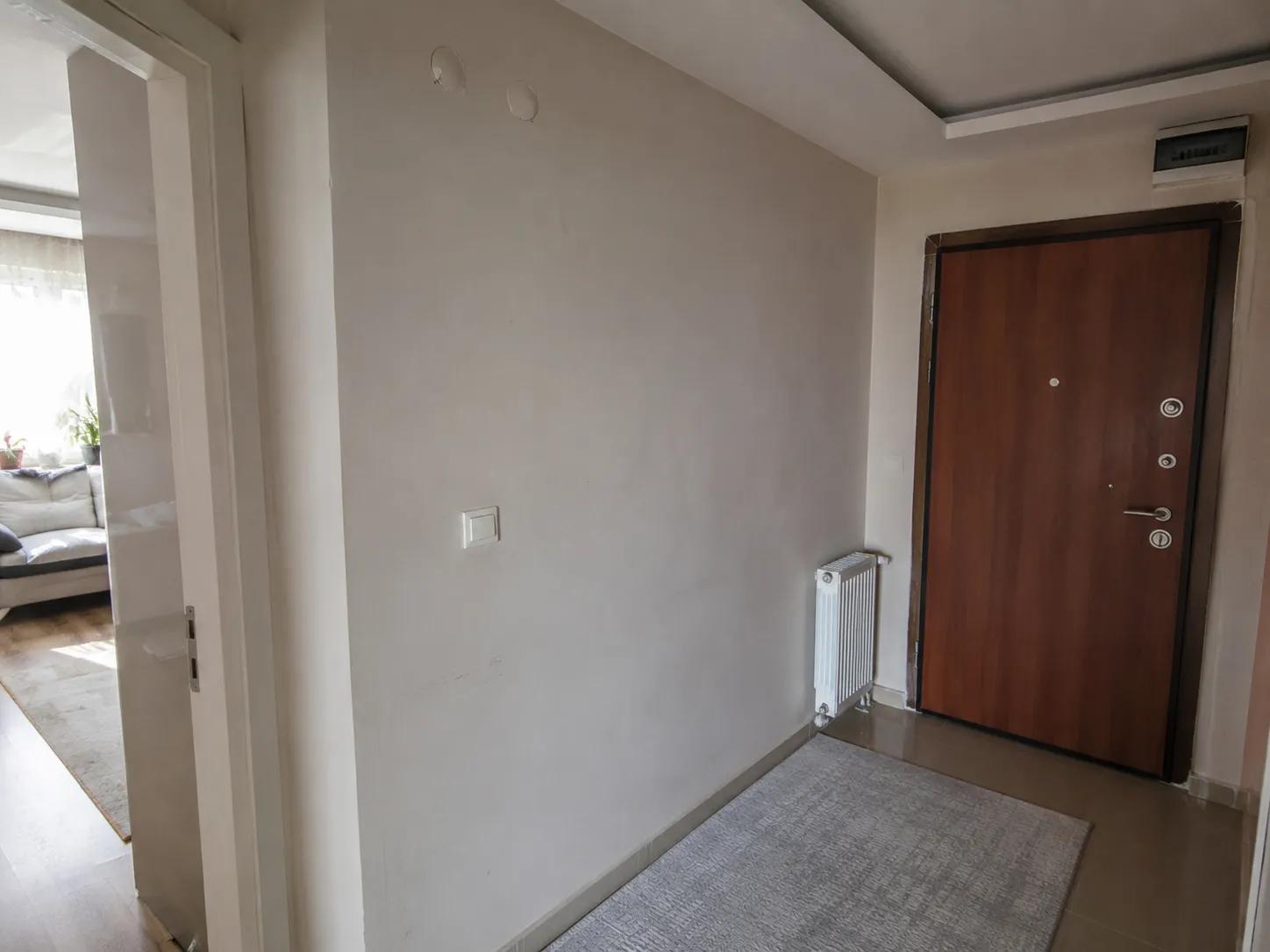 doğal taş kaplama öncesi antre / giriş görünümü