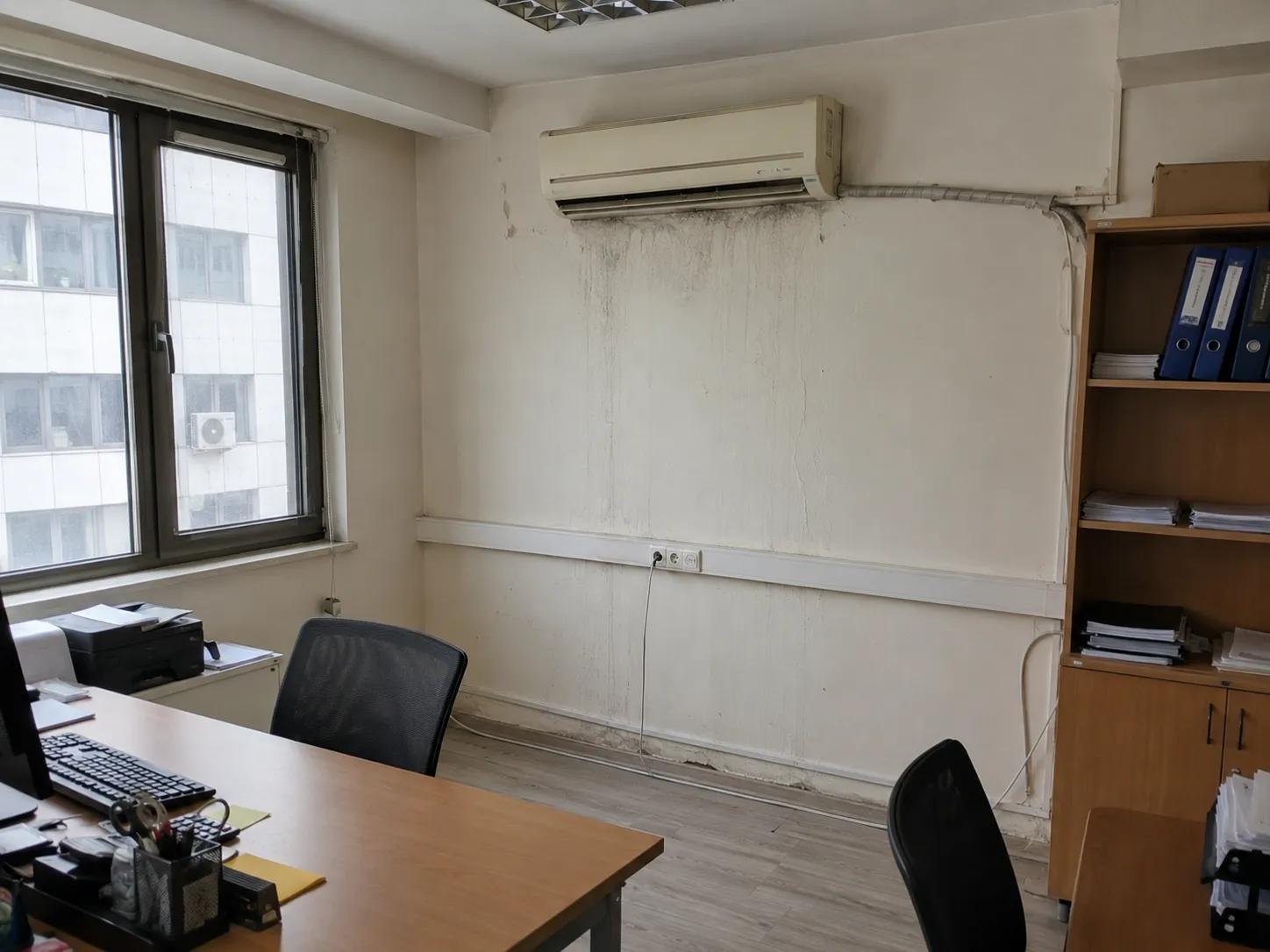 klima bakım öncesi ofis görünümü
