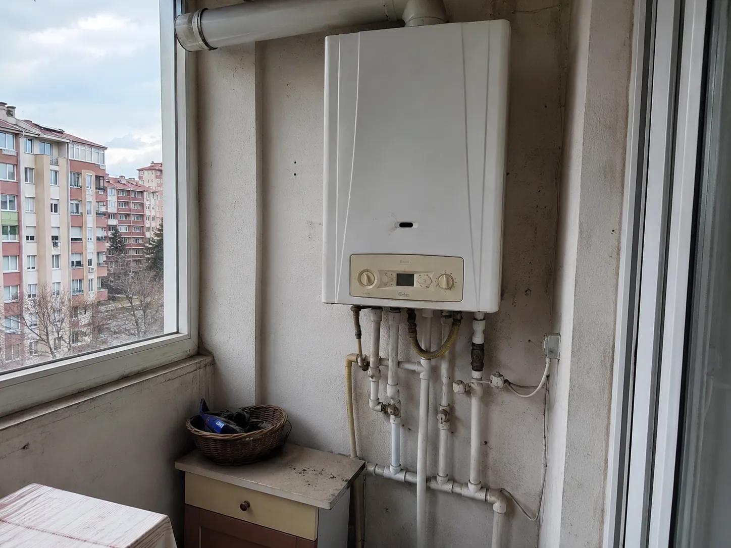 kombi bakımı öncesi konut görünümü