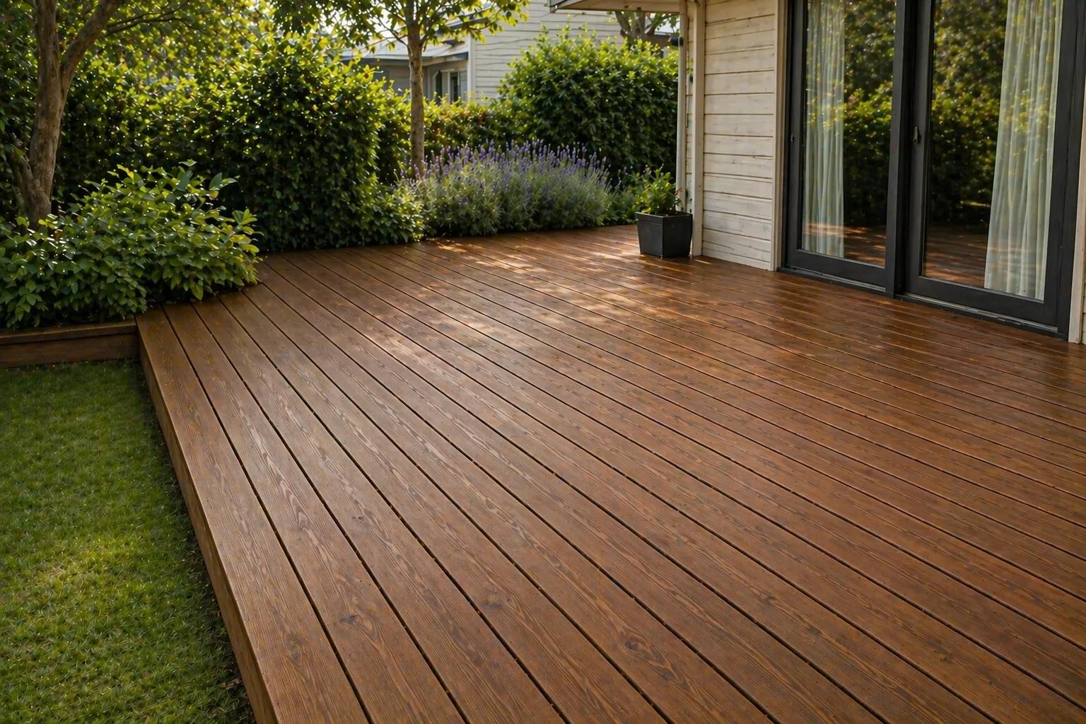 Boya sonrası korunmuş deck