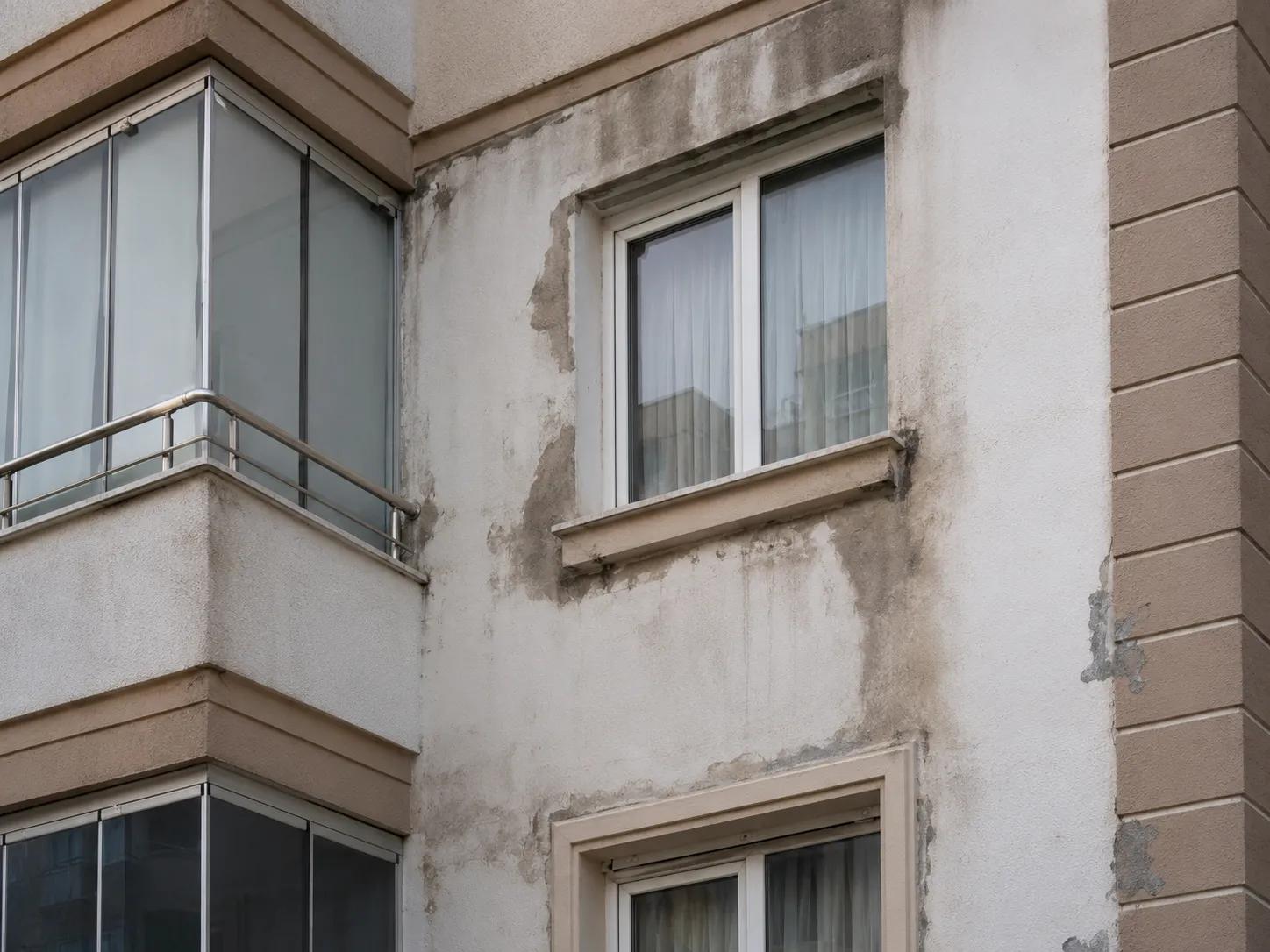 Pencere kenarında küflenme