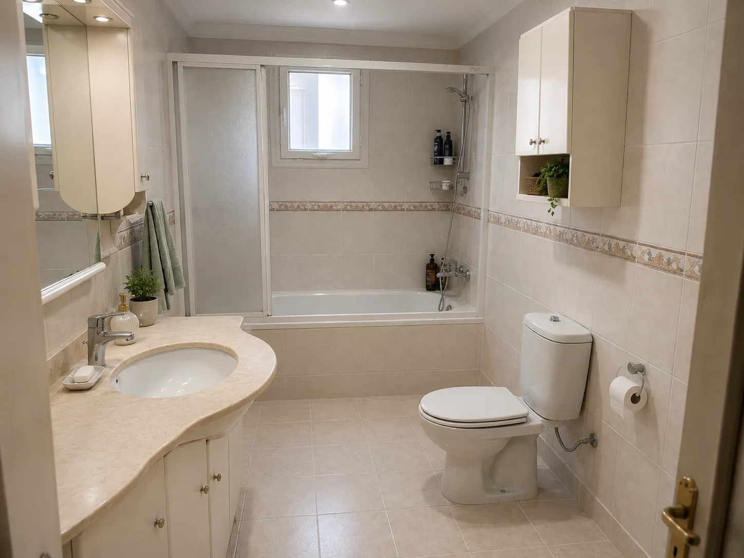 Banyo Yenileme Hazırlık Planı sonrası görünüm