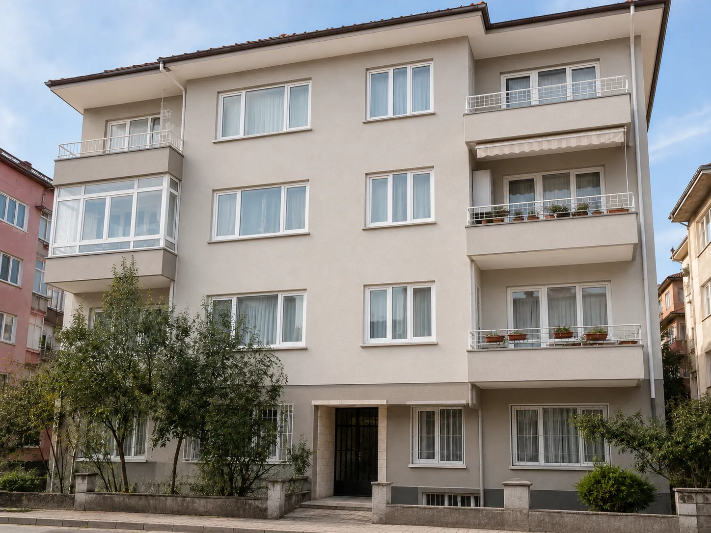 Dış Cephe Bakım & Boya Planı sonrası görünüm