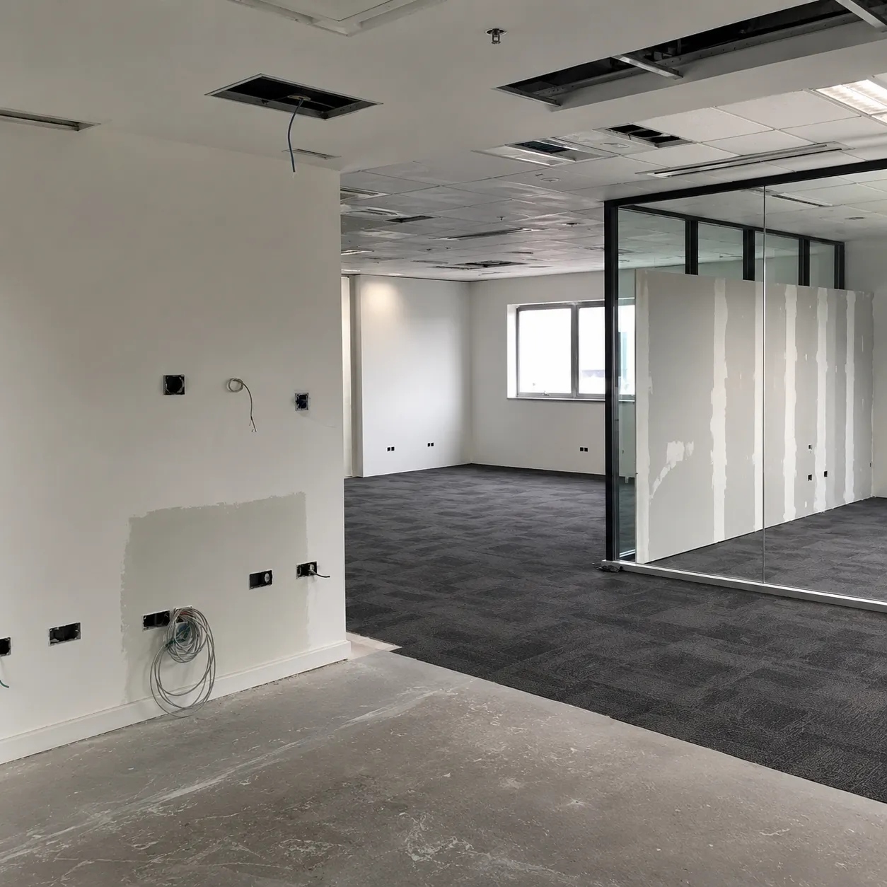 Ofis Açılış Öncesi Teknik Hazırlık öncesi görünüm