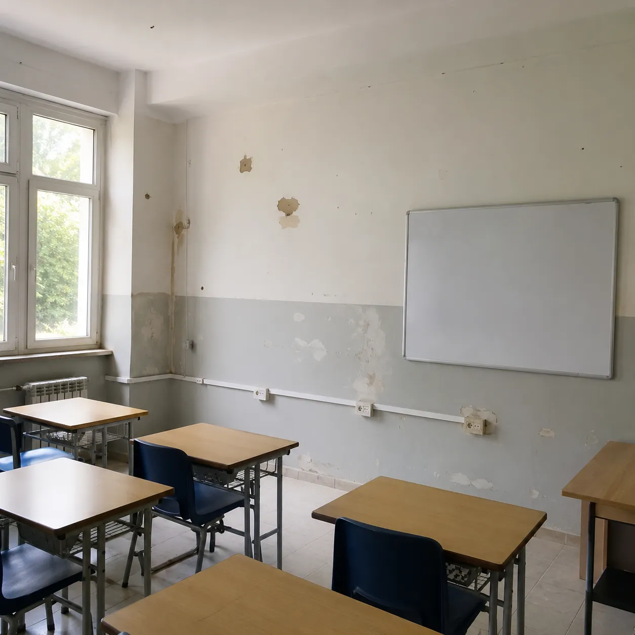 Okul Açılış Öncesi Hazırlık öncesi görünüm