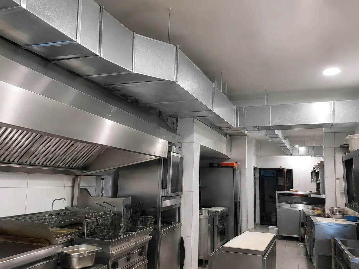 Restoran Havalandırma Kanalı Kurulum ve Bakım Planı sonrası görünüm