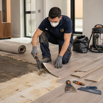 laminat/halı/pvc sökümü