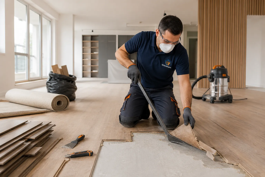 Laminat/halı/pvc Sökümü Uygulamaları