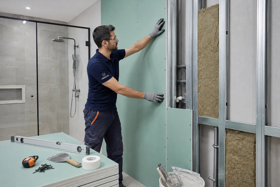 Su Nem Dayanıklı Alcıpan Bölme Duvar Uygulamaları